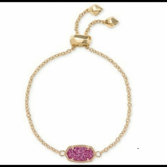 Kendra Scott Jewelry - Elaine Kendra Scott Bracelet fuchsia druzy
